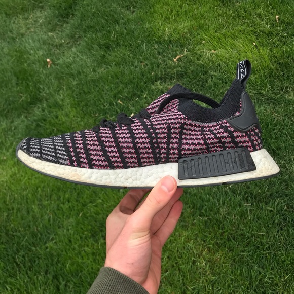 Adidas NMD_R1 STLT Primeknit Solar Pink - Picture 2 of 4